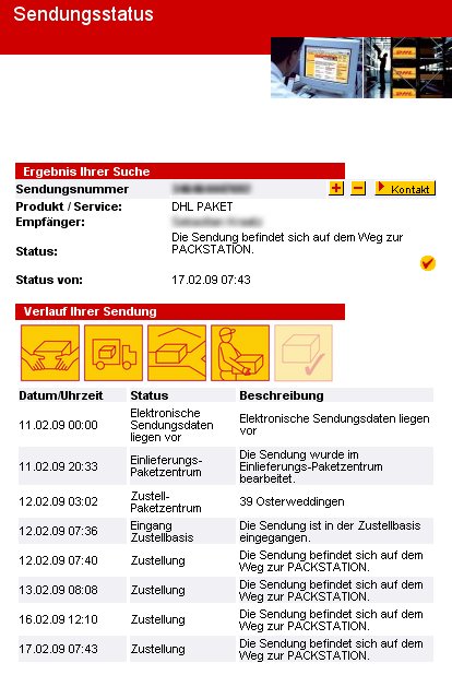 Pakettracking
